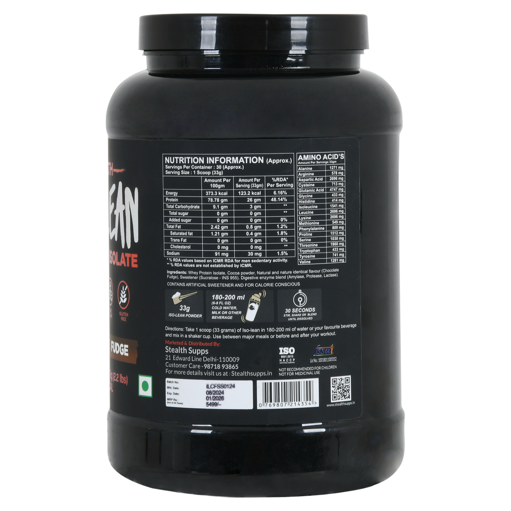 Iso Lean – Isolate Protein