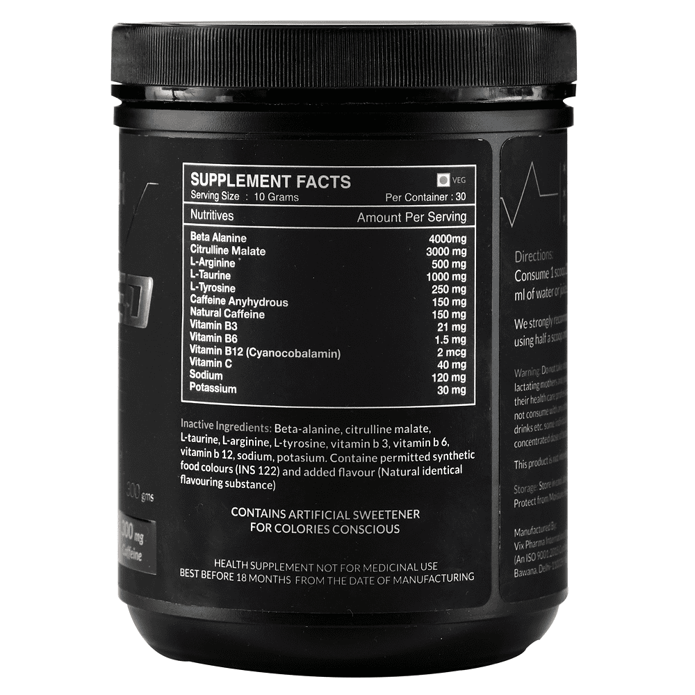 Amped AF Pre workout 30 Servings