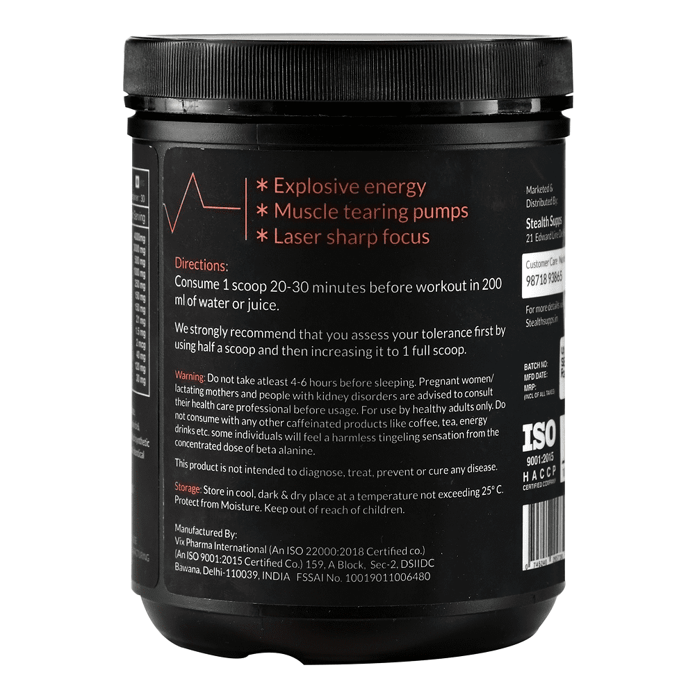 Amped AF Pre workout 30 Servings