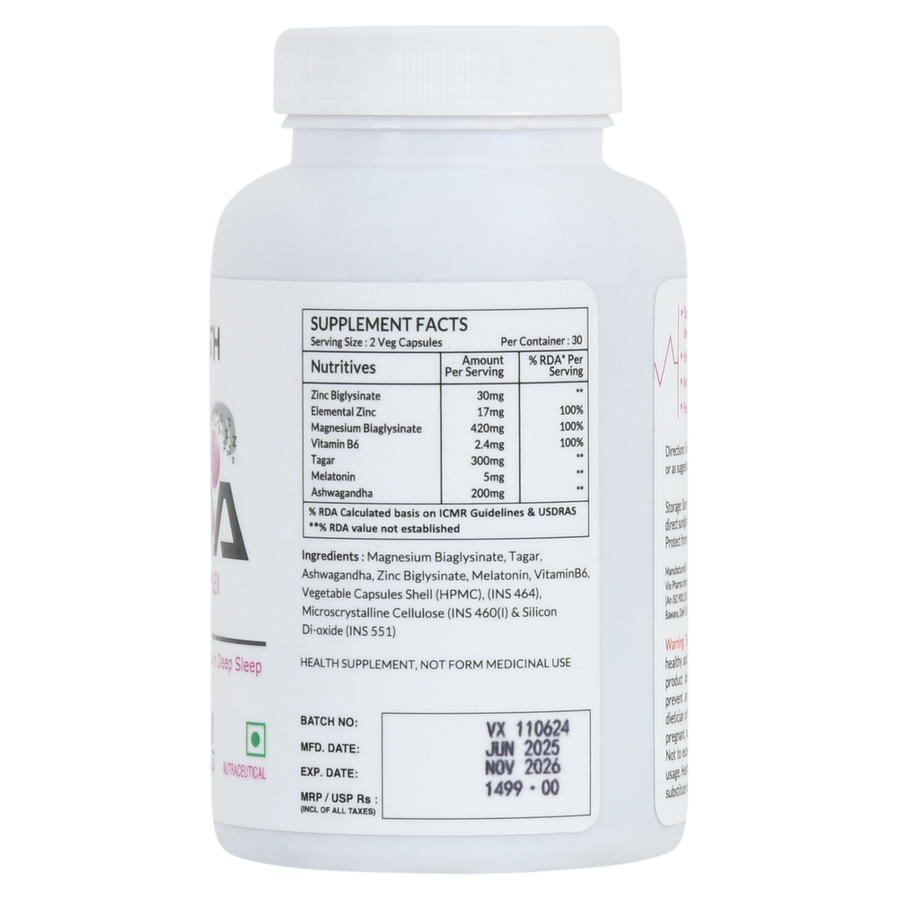 ZMA + SLEEP AND TEST BOOSTER (90 CAPS)