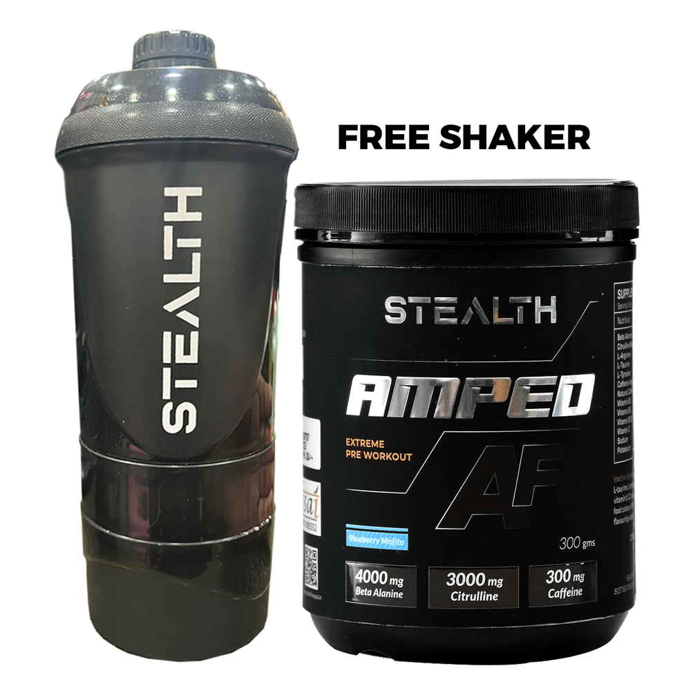 Amped AF Pre workout + Free Shaker