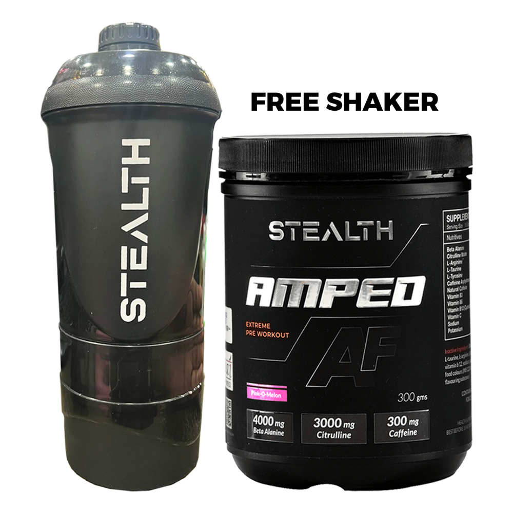 Amped AF Pre workout + Free Shaker