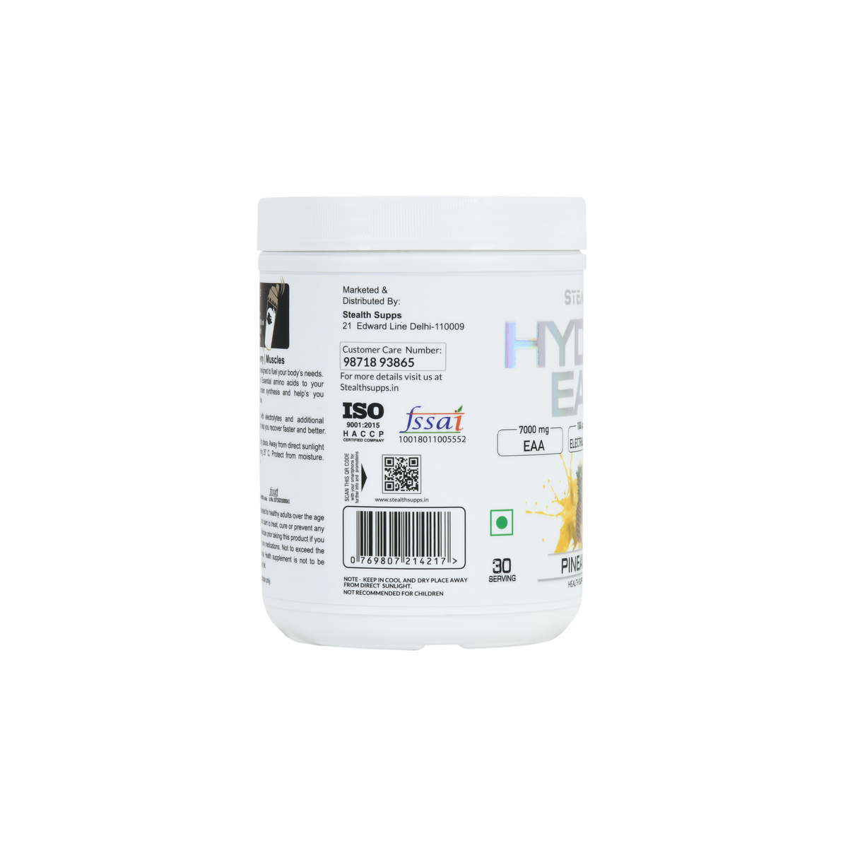 Hydra EAA – Essential Amino Acids with Electrolytes (390 g)