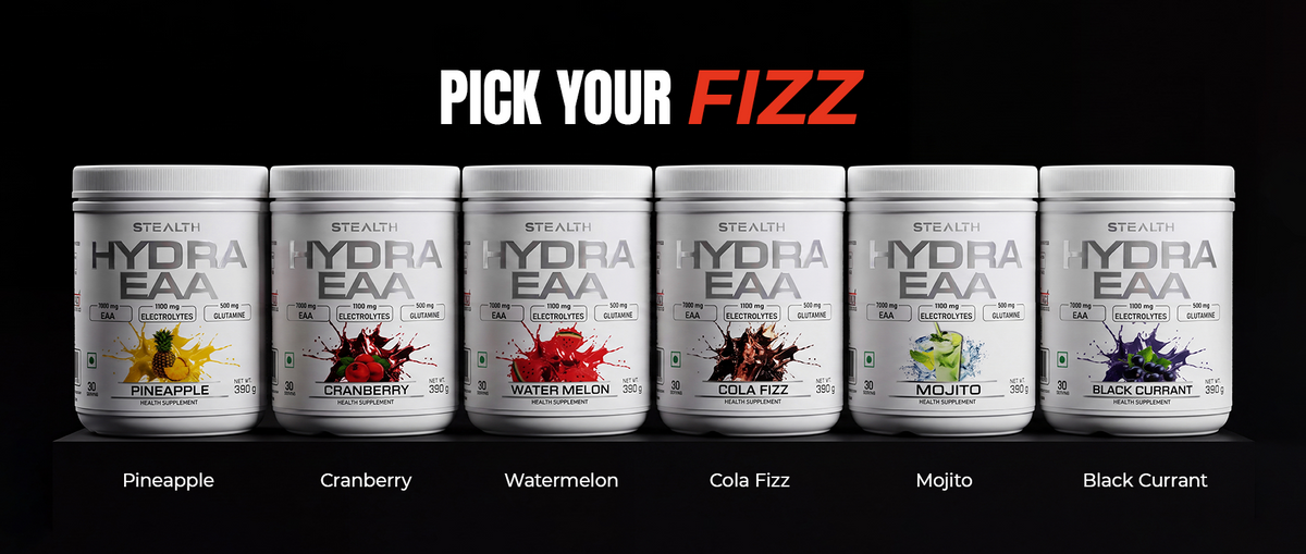 Hydra EAA – Essential Amino Acids with Electrolytes (390 g)