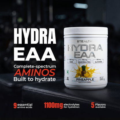 Hydra EAA – Essential Amino Acids with Electrolytes (390 g)