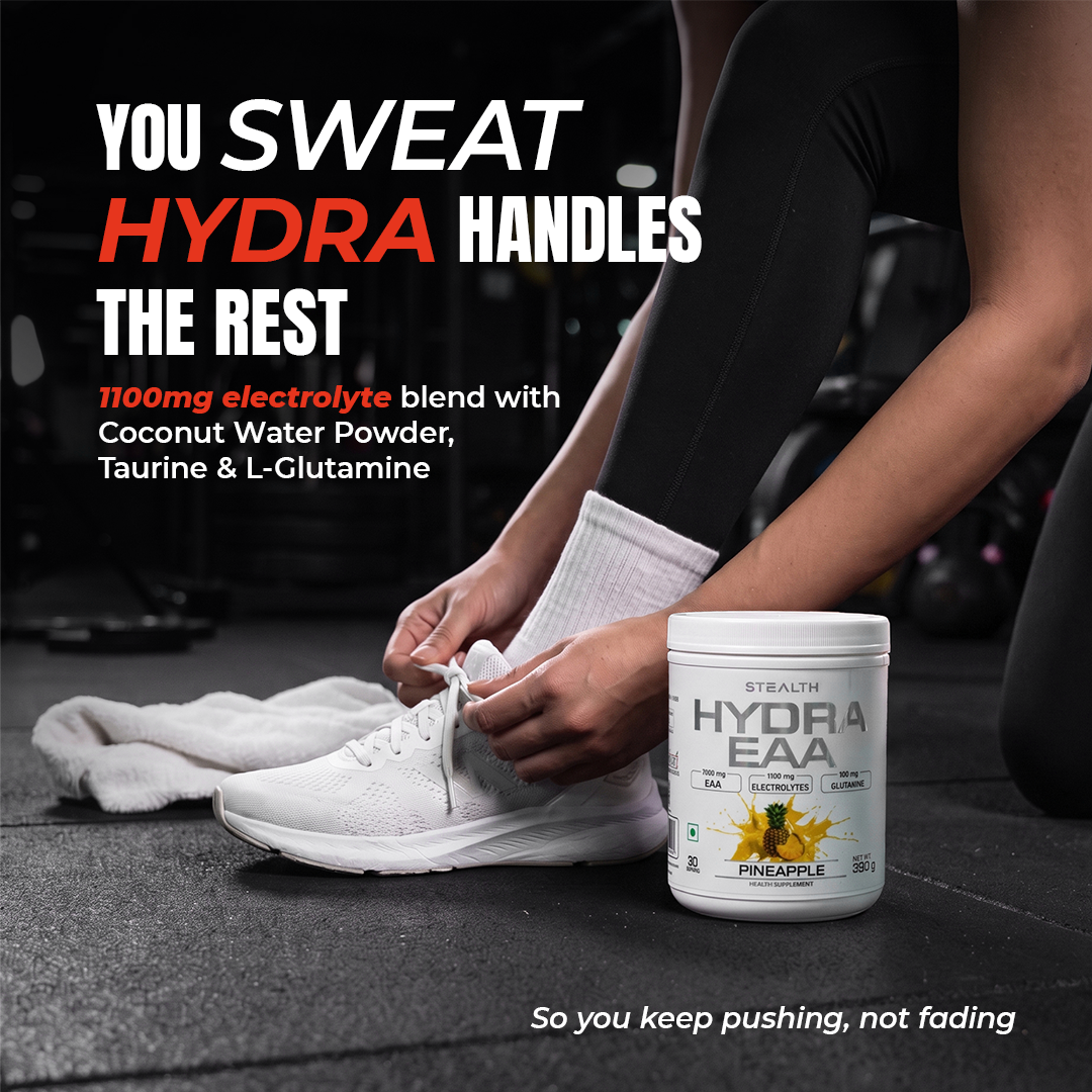 Hydra EAA – Essential Amino Acids with Electrolytes (390 g)