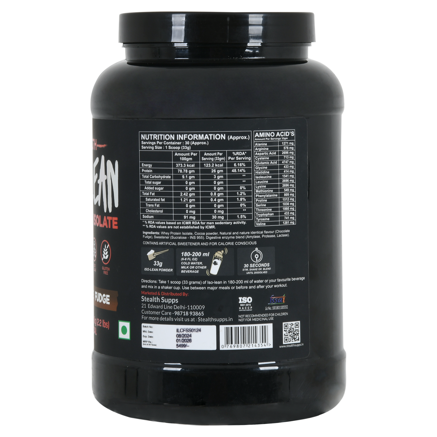 Iso Lean – Isolate Protein