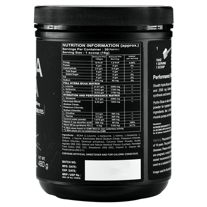 Hydra BCAA with electrolytes