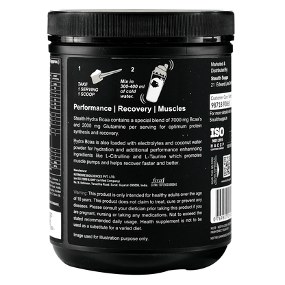 Hydra BCAA with electrolytes