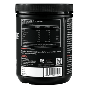 L Glutamine – 50 servings – 250 grams