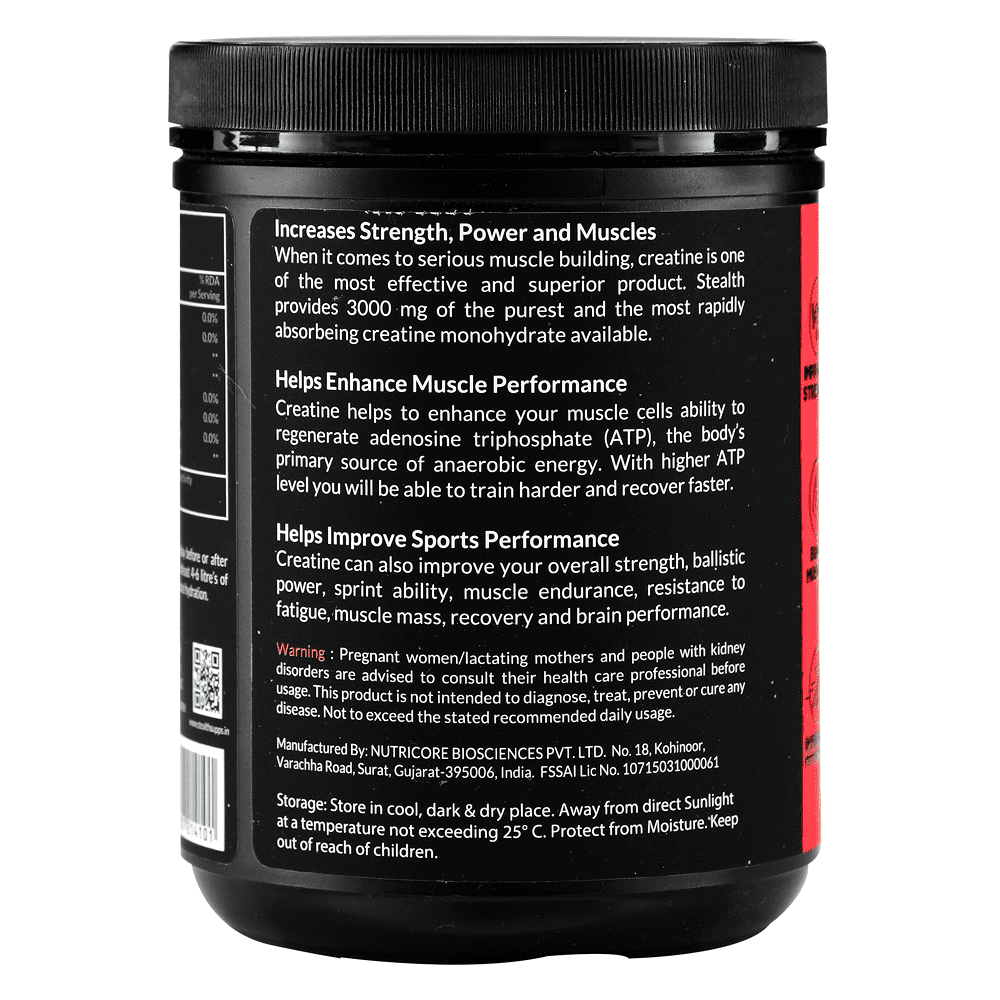 100% Creatine Monohydrate