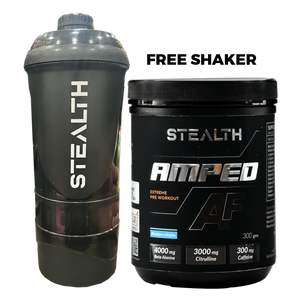 Amped AF Pre workout + Free Shaker