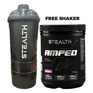Amped AF Pre workout + Free Shaker
